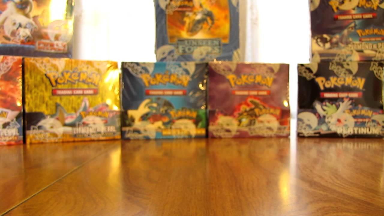 Распаковка бустера Pokemon Neo Discovery, часть 1.