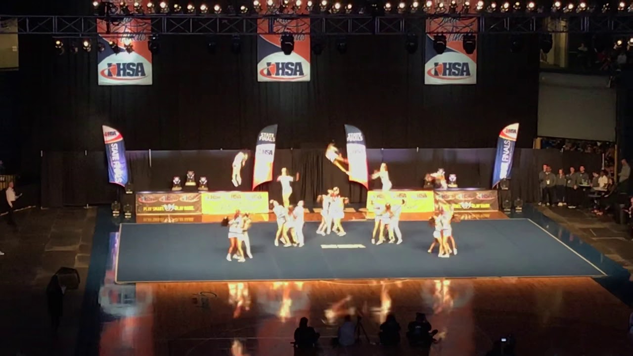 South Elgin Varsity Cheer @ IHSA State 2020 (Day 2)