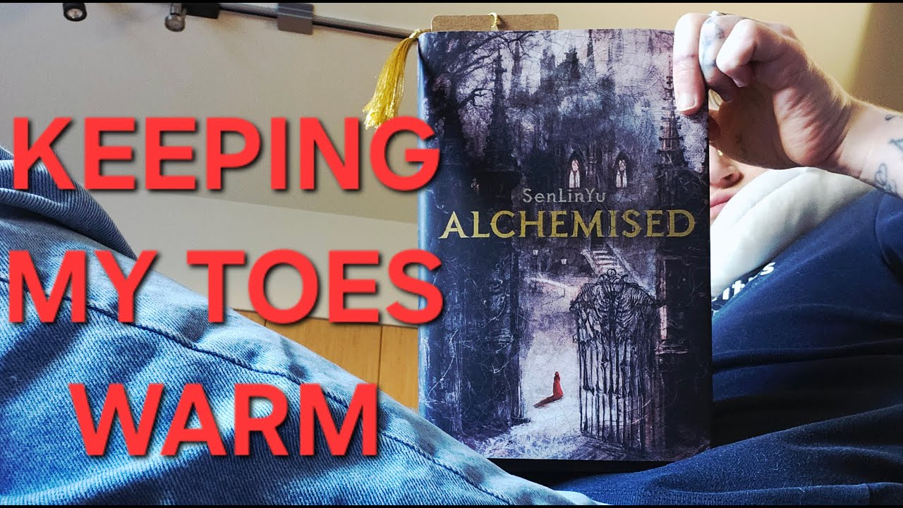a reader in the flashbacks reads