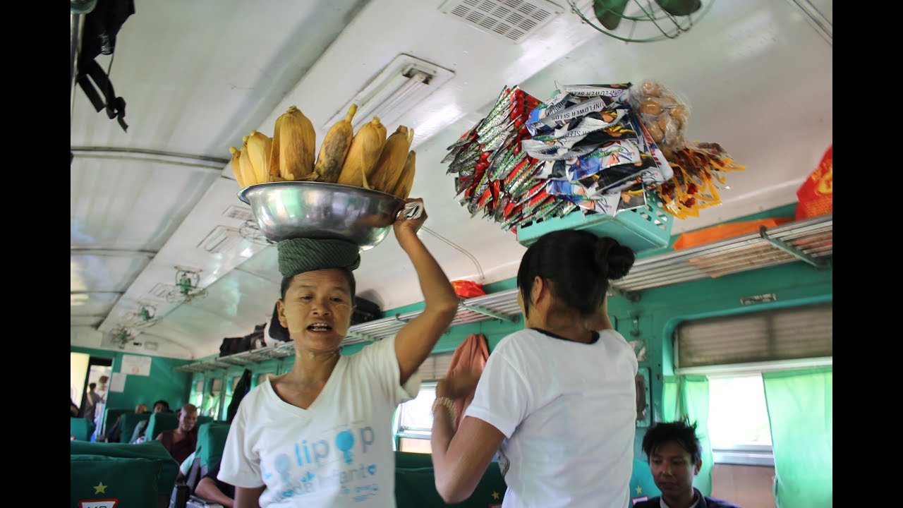 Mandalay to Yangon Train
