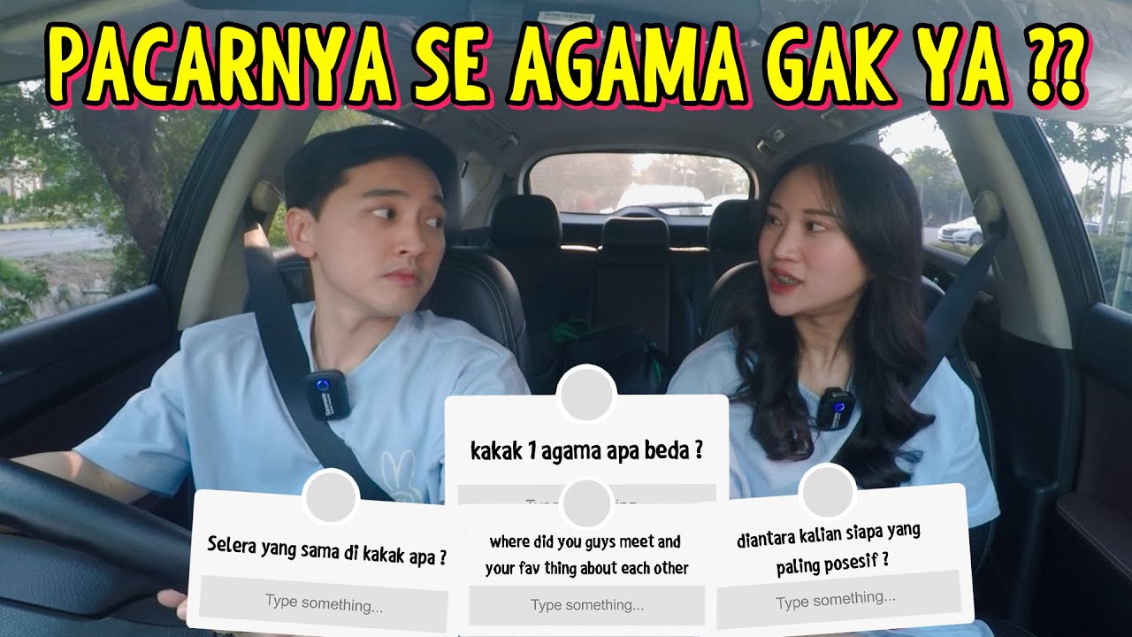 DRIVE THRU SAMBIL JAWAB QNA SAMA PACAR AKU !!