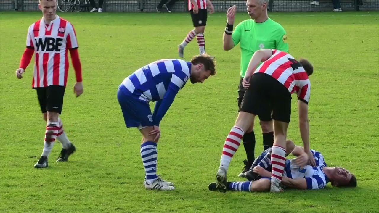 Oliveo toont veerkracht in Maasland - voetbal video verslag