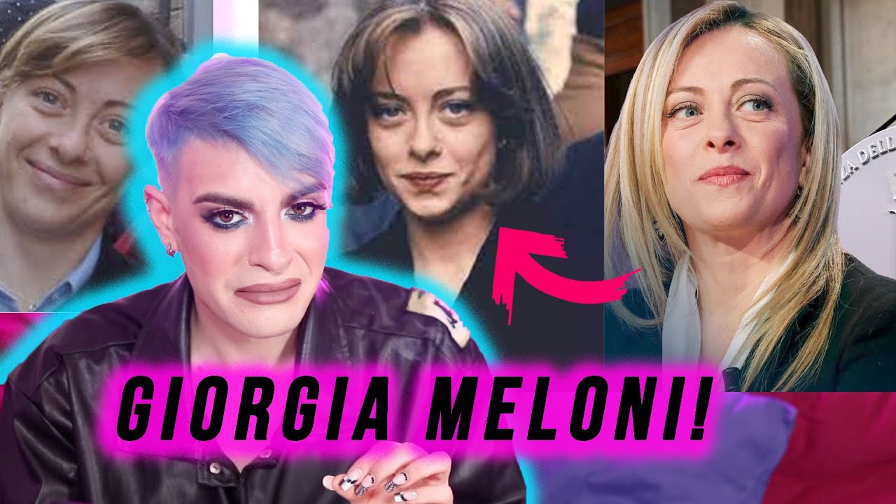 PARRUCCHIERE REAGISCE AI CAPELLI DI GIORGIA MELONI *AIUTO* || NIKOOOLASH