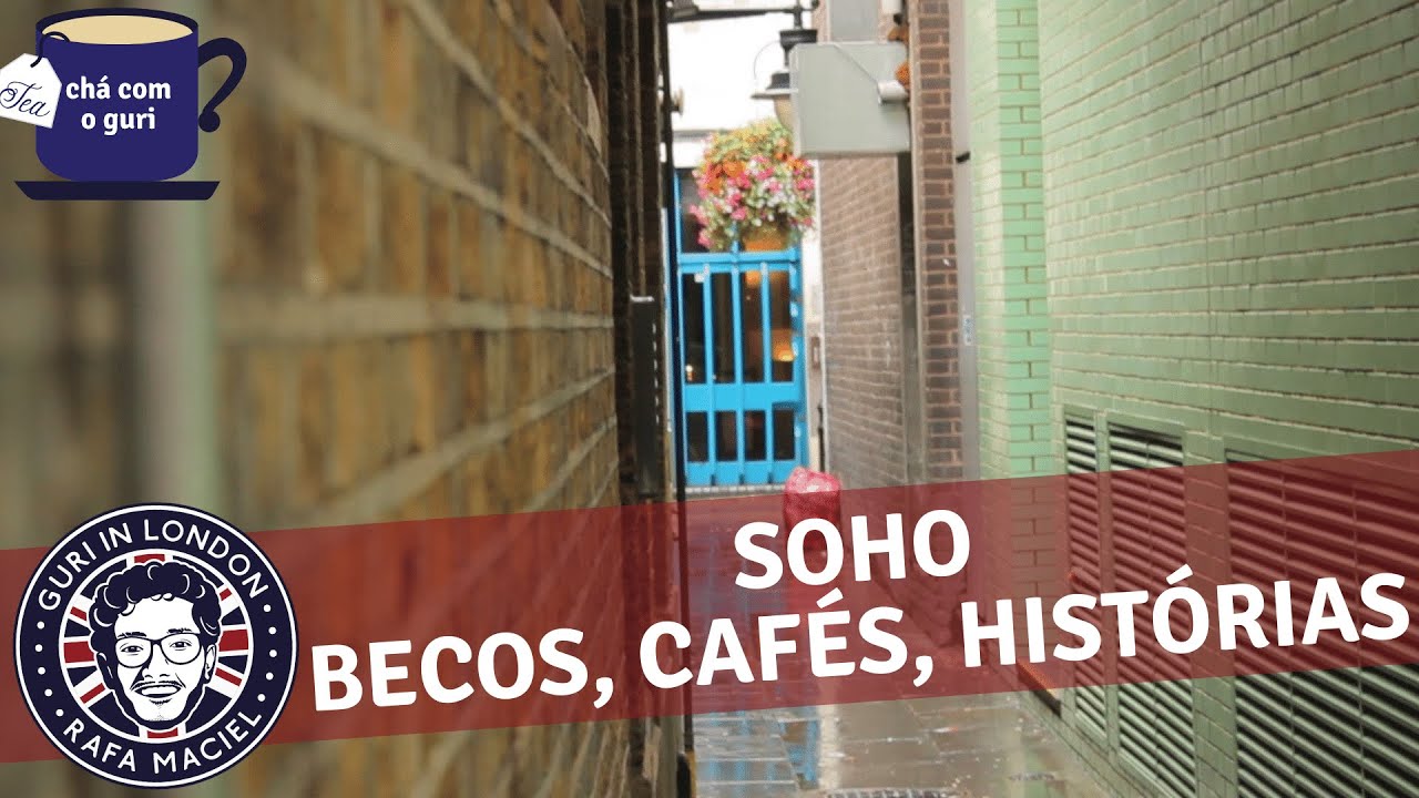 Bairro do Soho em Londres ☕️🍻