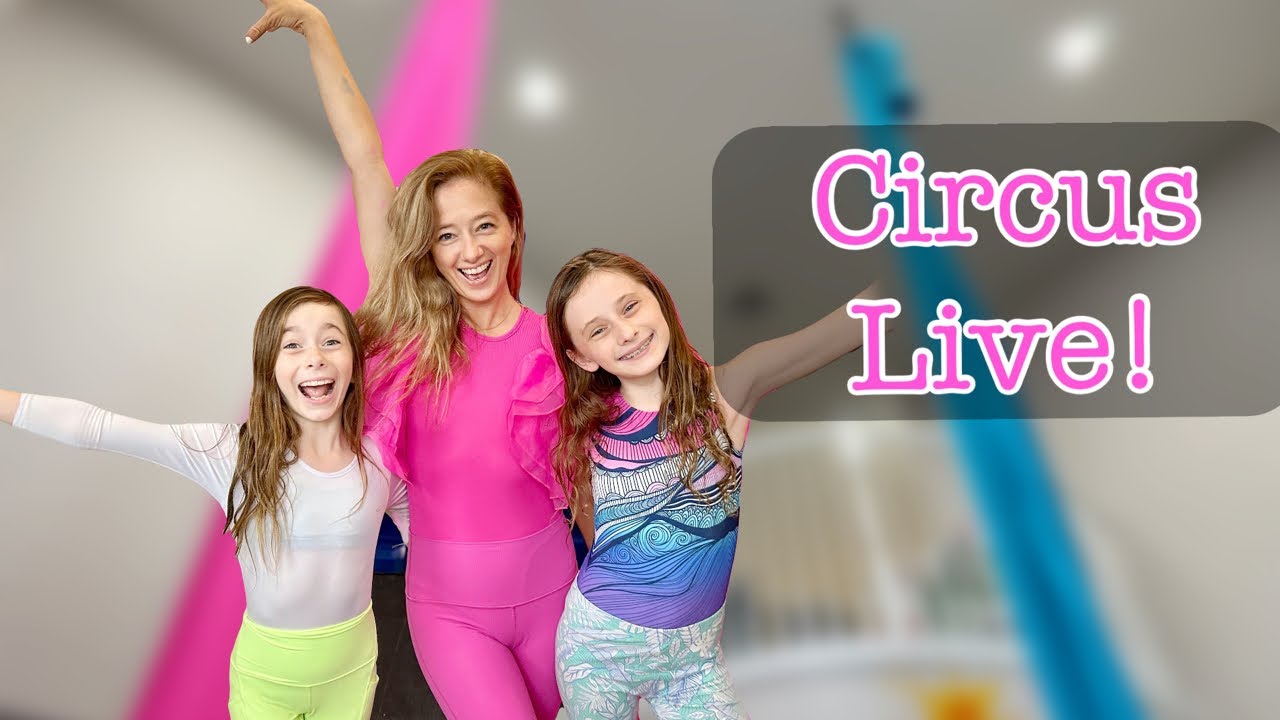 Цирк Макфайв уже в эфире! Огромные воздушные полотна!😮🎪