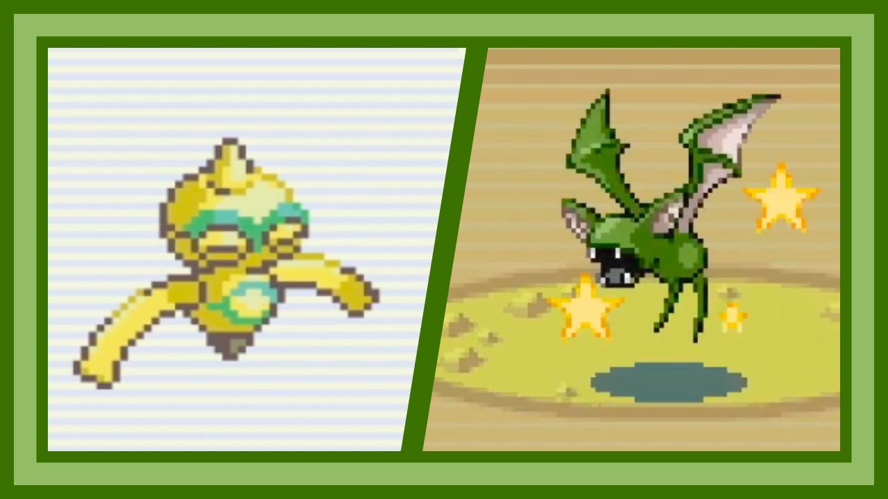 LIVE Shiny Zubat and Random Shiny Baltoy in Pokemon Ruby