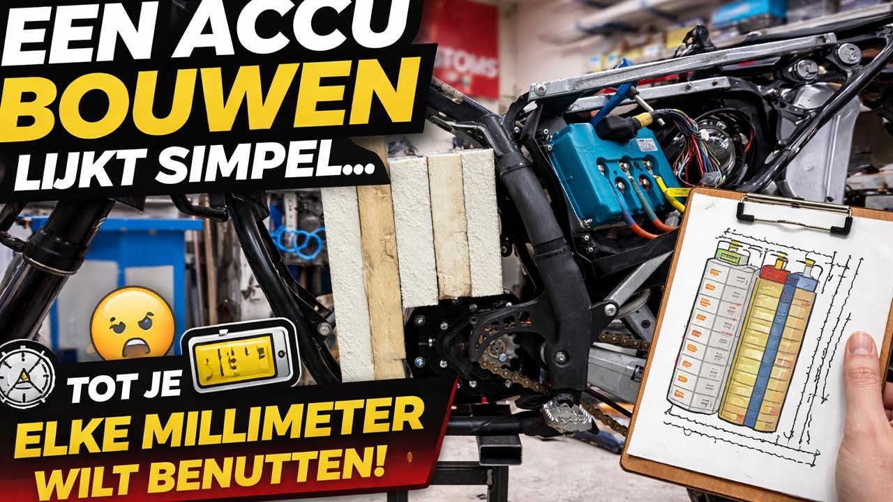 😤 Een accu bouwen lijkt simpel, tot je elke millimeter wilt benutten 🔋📏⚠️