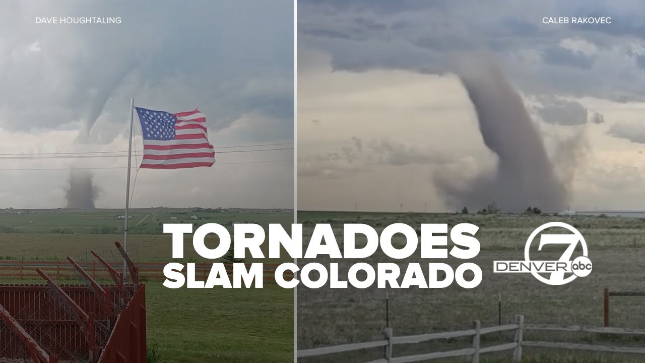 Four tornadoes slam Colorado: Caught on video