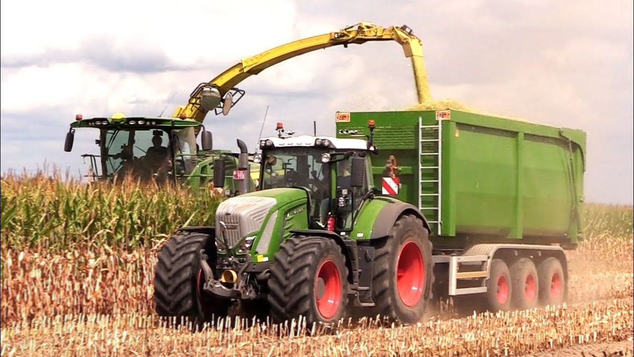 Maïs 2025 | 8 verschillende wagens | AJK | Fendt | John Deere | Joskin | Krone | MAN | Corn harvest
