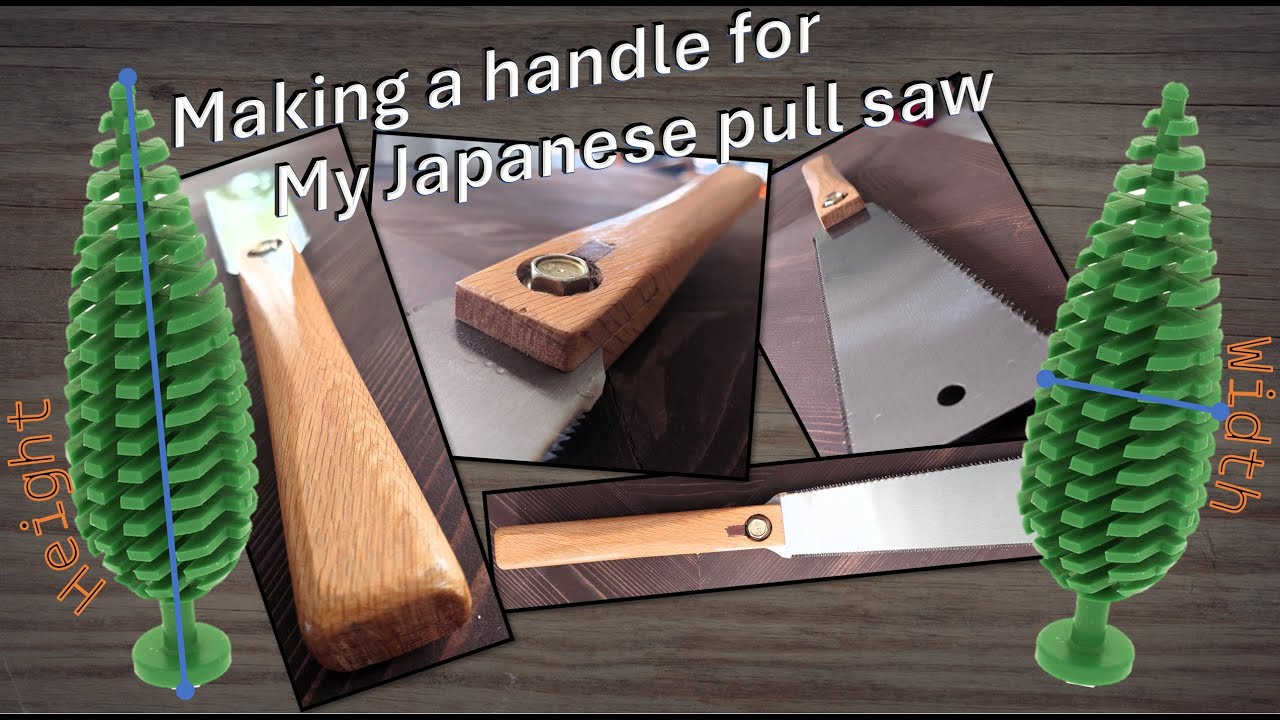 Quick project: Making a handle for my Japanese pull saw