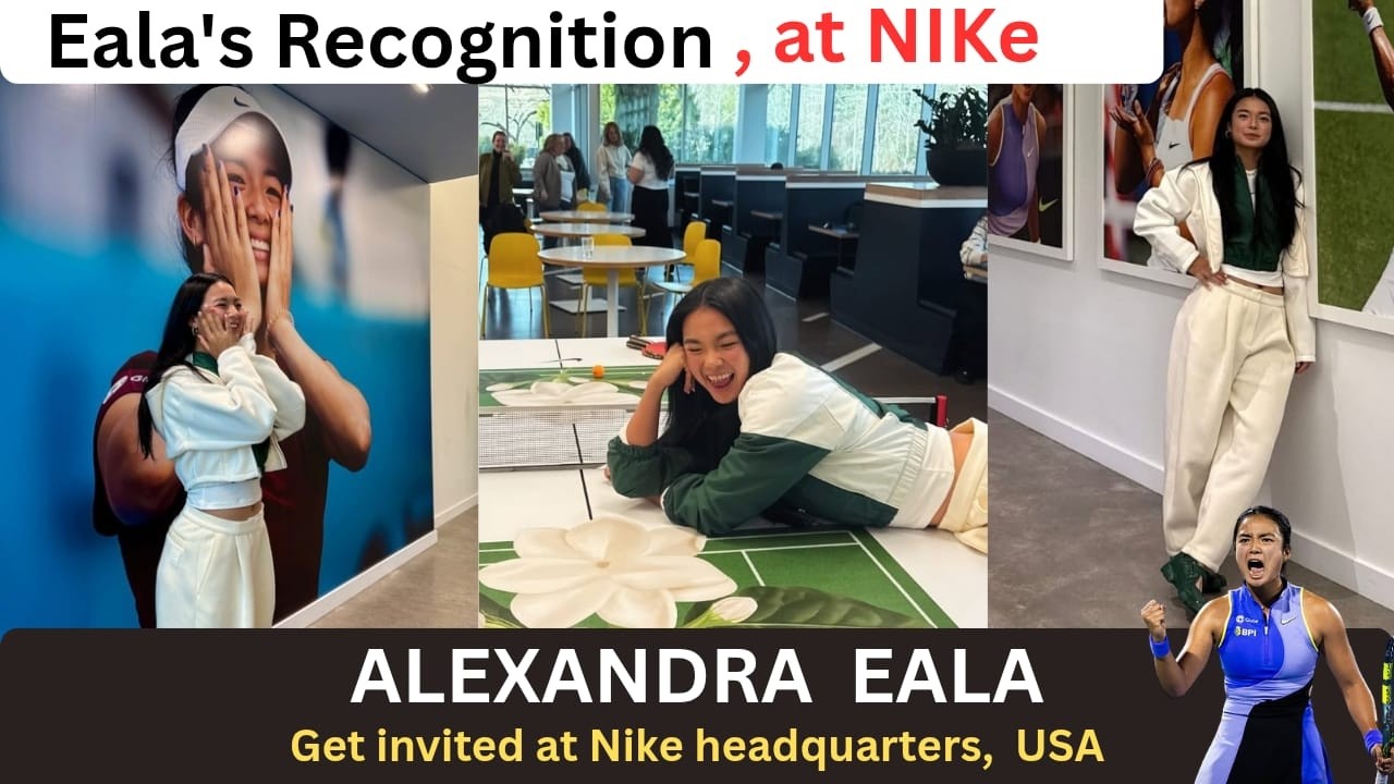 ALEXANDRA EALA HONORED at NIKE HQ | Global Recognition After SHOCKING Wins & Rise to WTA Stardom
