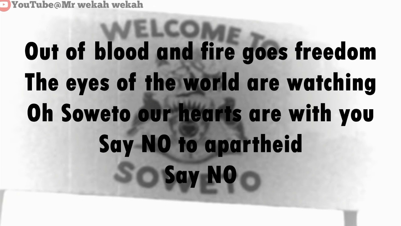 Soweto lyrics -lucky dube best song