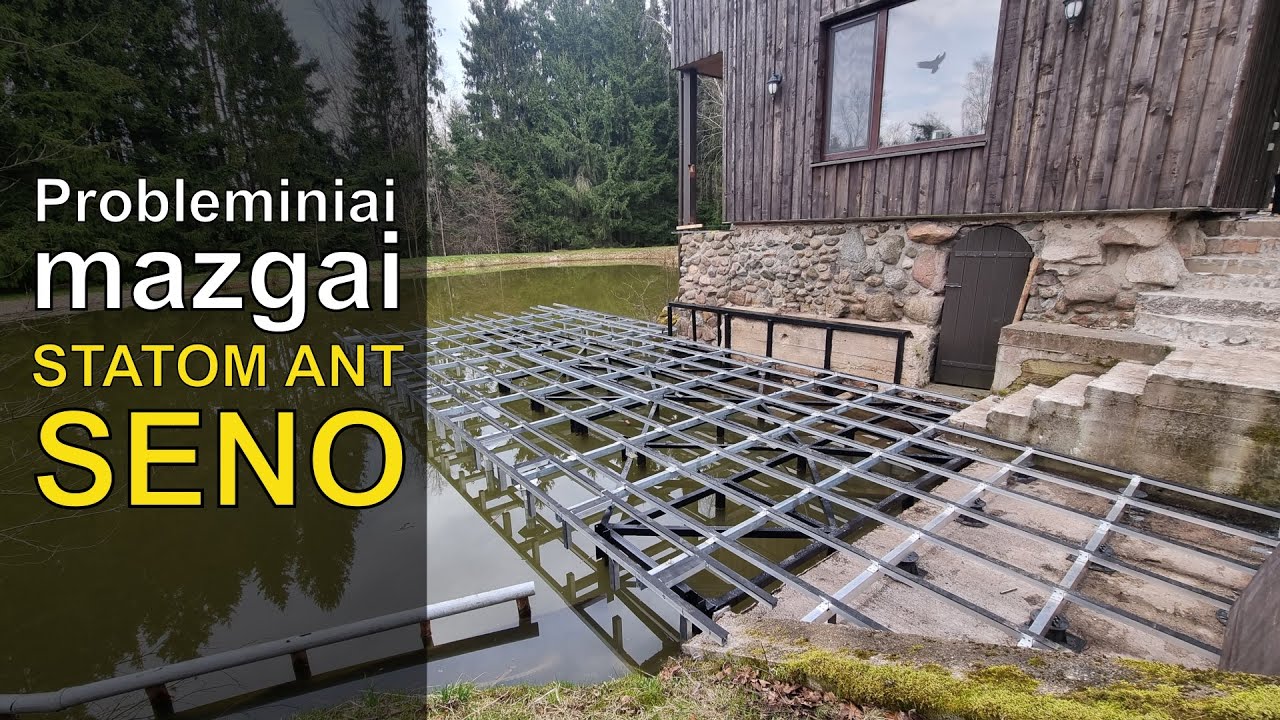 PROBLEMINIAI TERASOS MAZGAI// 1 Dalis// Darome terasą ant seno