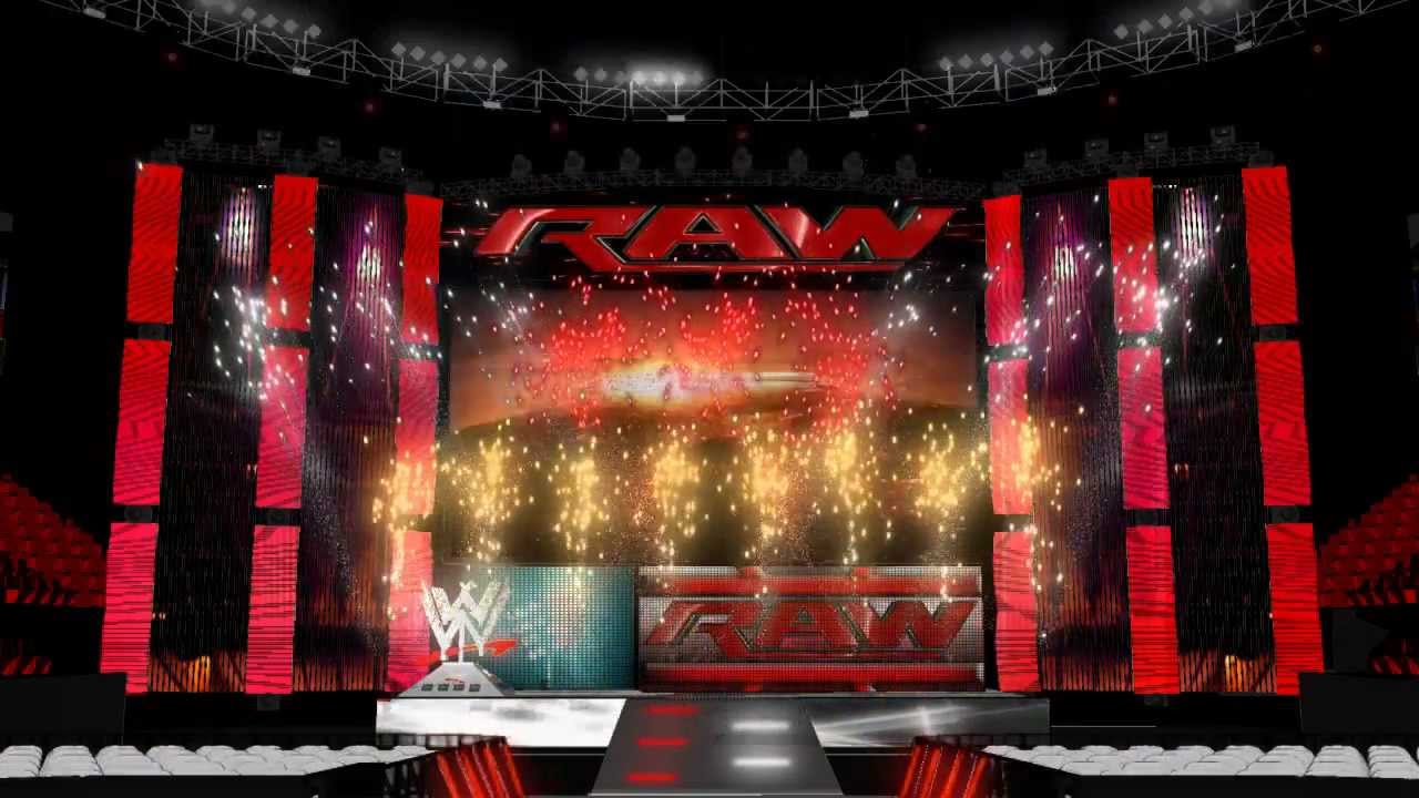 WWE Monday Night Raw Official Opening Pyro Animation