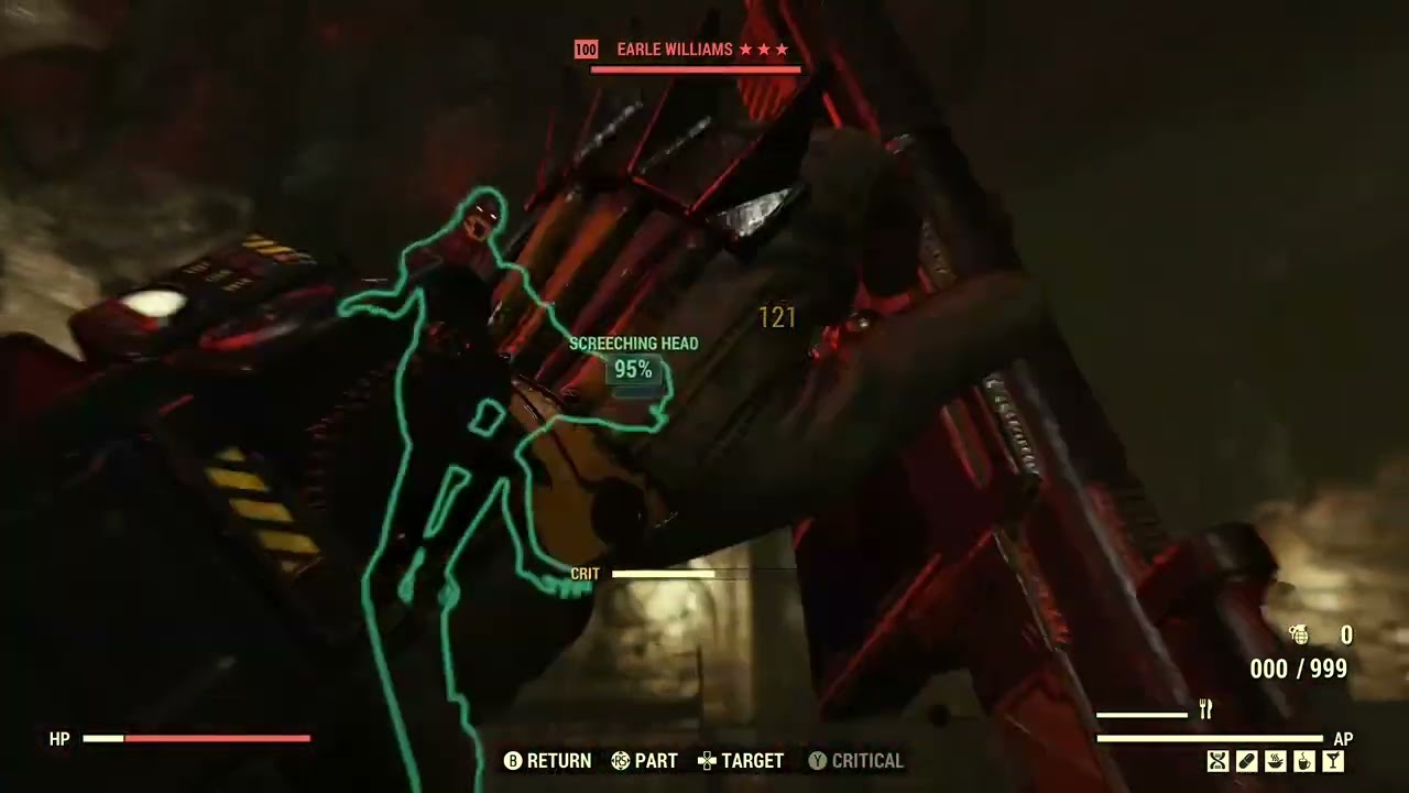 fallout 76. earle Williams solo attempt fail. with stealth shotgunner