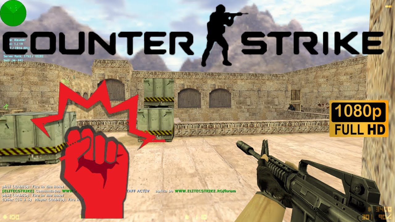Counter-Strike 1.6 - 2026 Gameplay on de_dust2_2x2 PC HD