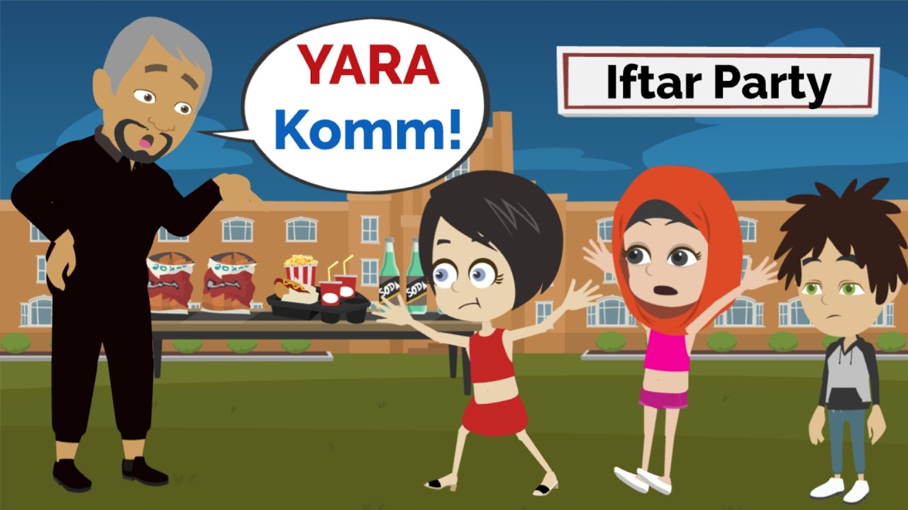 HEFTIGE Iftar-Party in Lisas Schule!