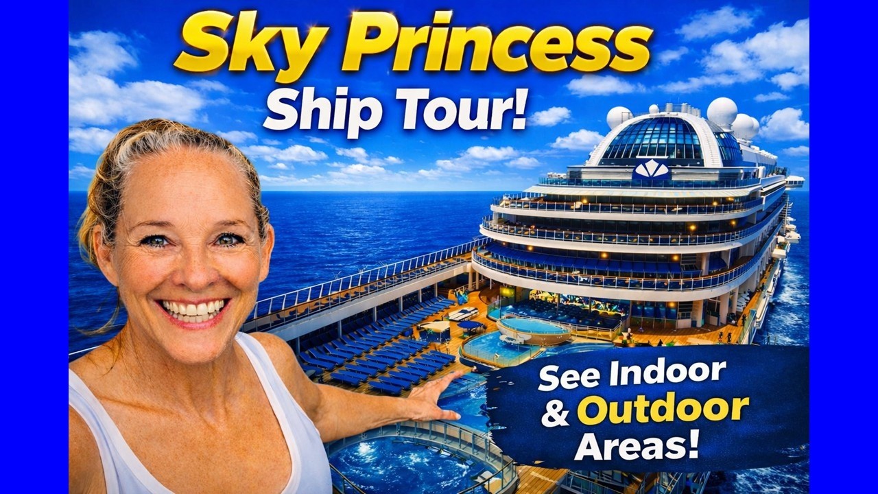 Don't Miss the Stunning Sky Princess Ship Tour with Sea Leg Journeys