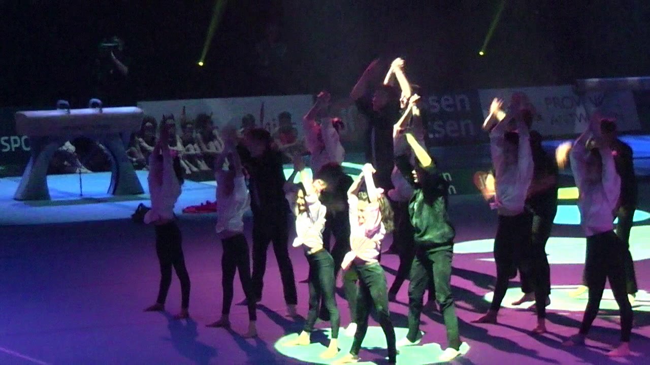 groepsoefening topsport acro , Gymgala 2018