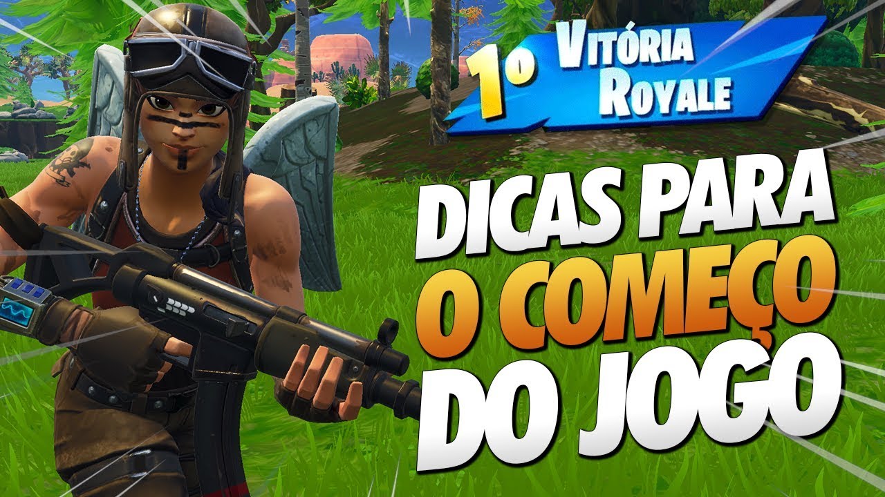 COMO TER UM BOM COMEÇO DE JOGO NO FORTNITE