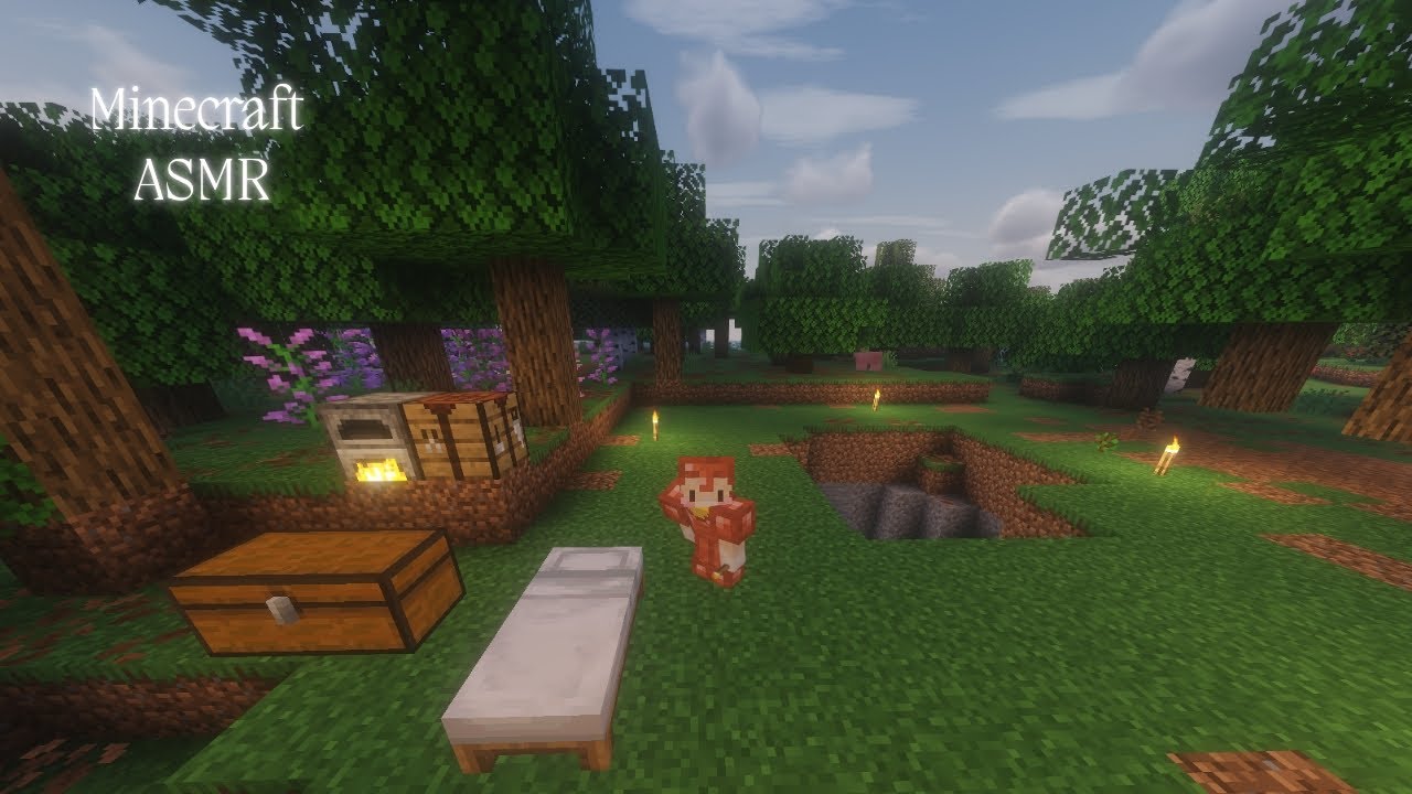 Mi primer ASMR | Minecraft survival
