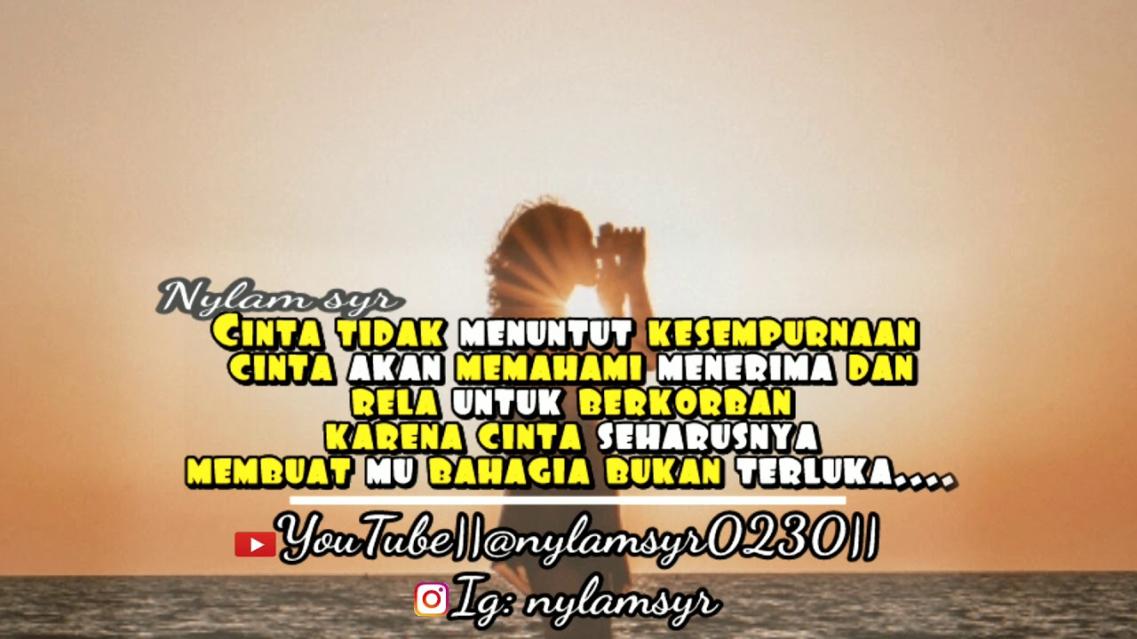 Menerima apa adanya (baper)#baperbanget