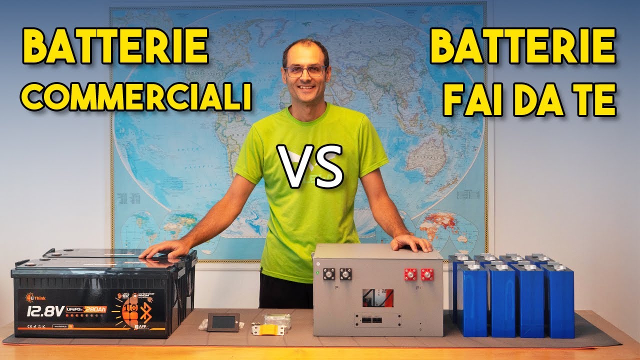 Batterie COMMERCIALI o Batterie FAI DA TE autocostruite? ⚡️ Quale batteria scegliere e perché!