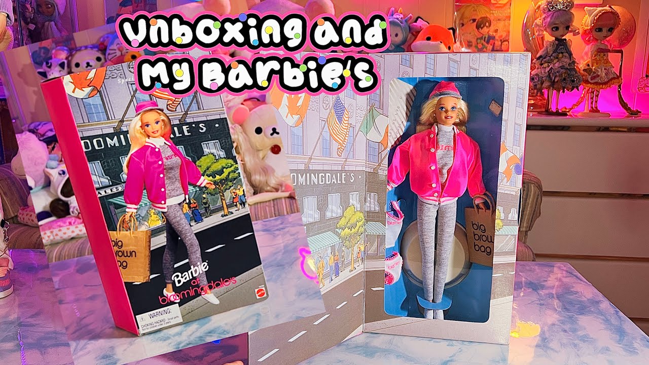 Unboxing Bloomingdale’s Barbie & My 80s 90s Barbie Collection