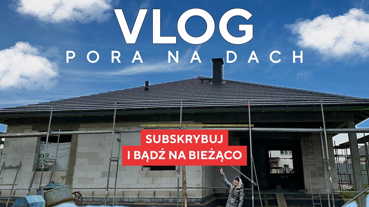 NASZ DOM, OBRÓBKA KOMINA, BLACHODACHÓWKA TREND. JEST WESOŁO 😁