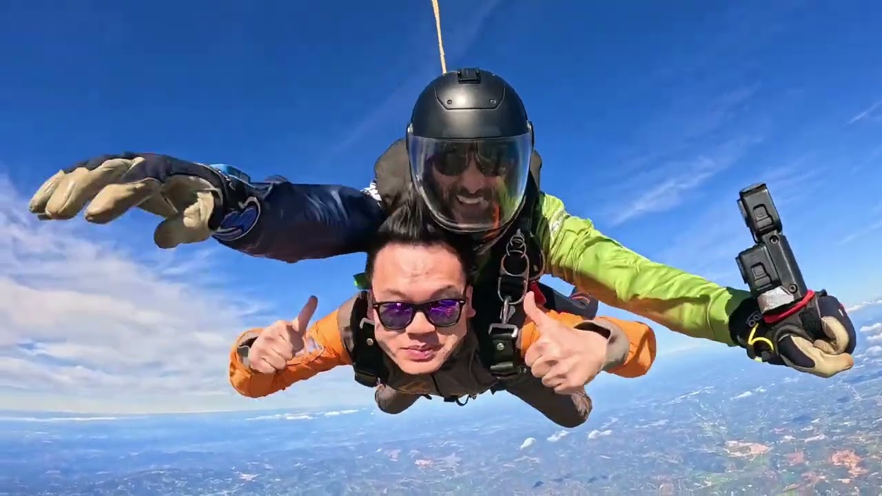 Tandem Skydive at Skydive Algarve | Salto Tandem na Skydive Algarve– Motian Liu's 13/03/2026