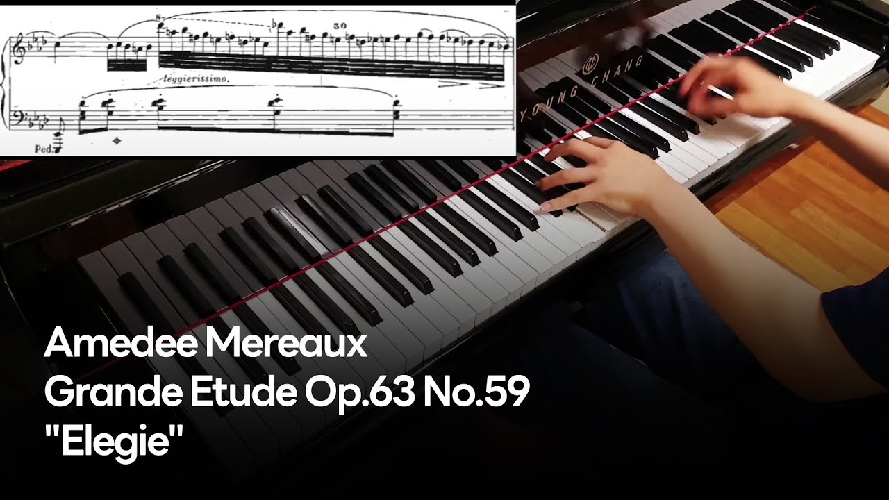 Amedee Mereaux - Grande Etude Op.63 No.59 