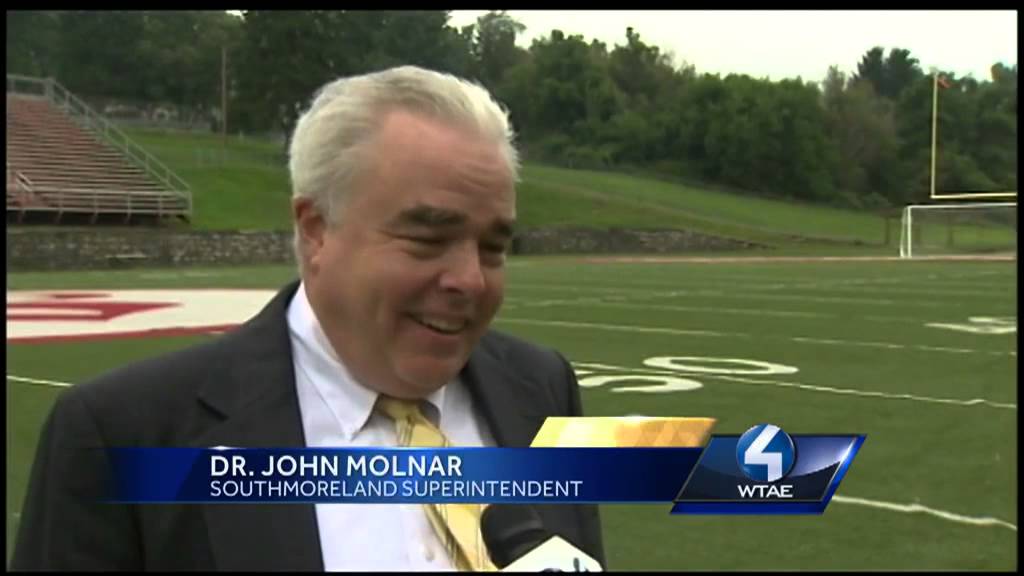 Flash flooding destroys Southmoreland High School football field  (H)