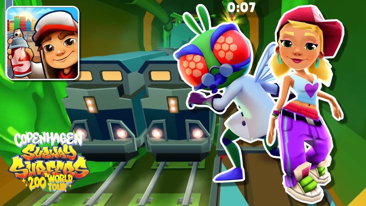 Subway Surfers Copenhagen 2025 Trick or Treat - Unlocked You Are Here Copenhagen Board