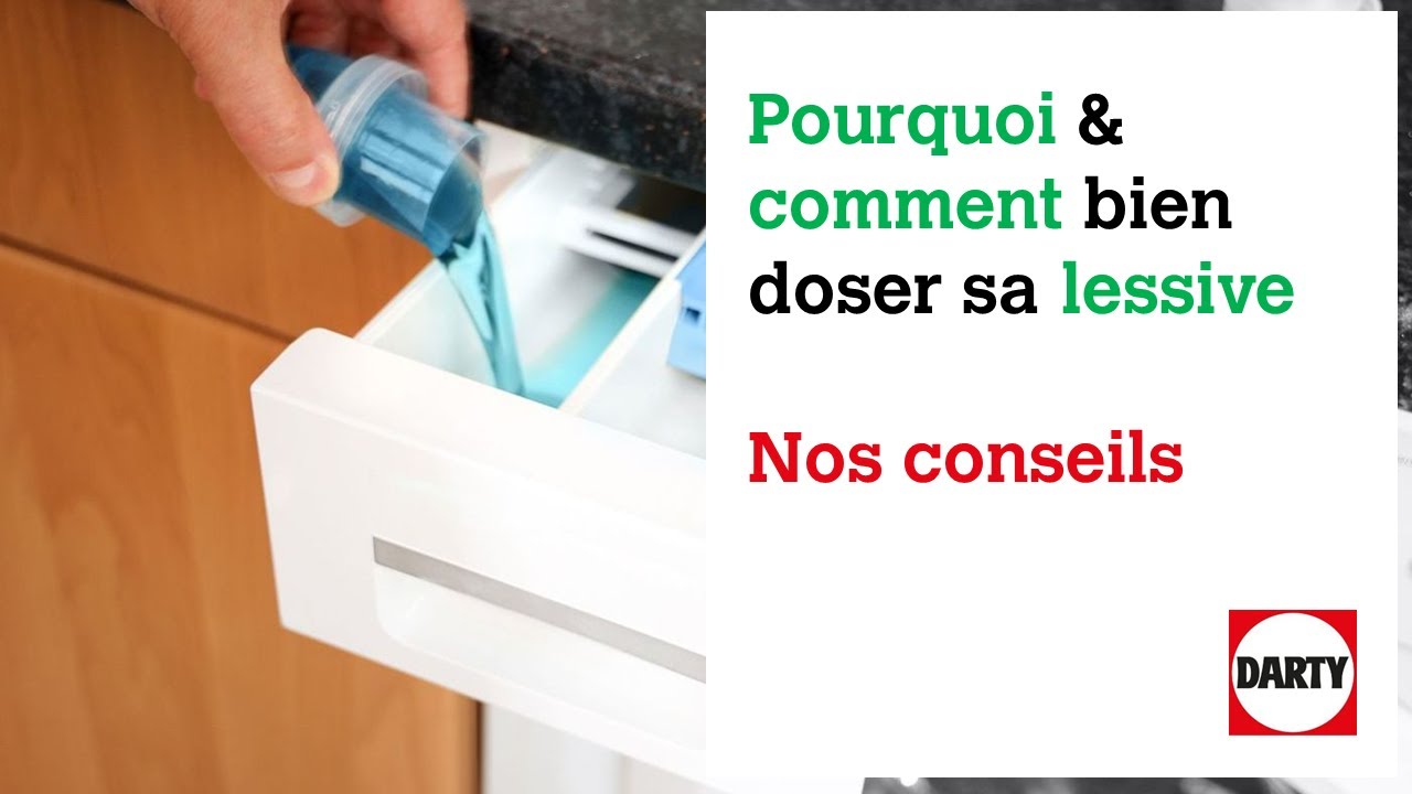 Lessive Liquide : Le Dosage Parfait pour un r&eacute;sultat impeccable (lave-linge)