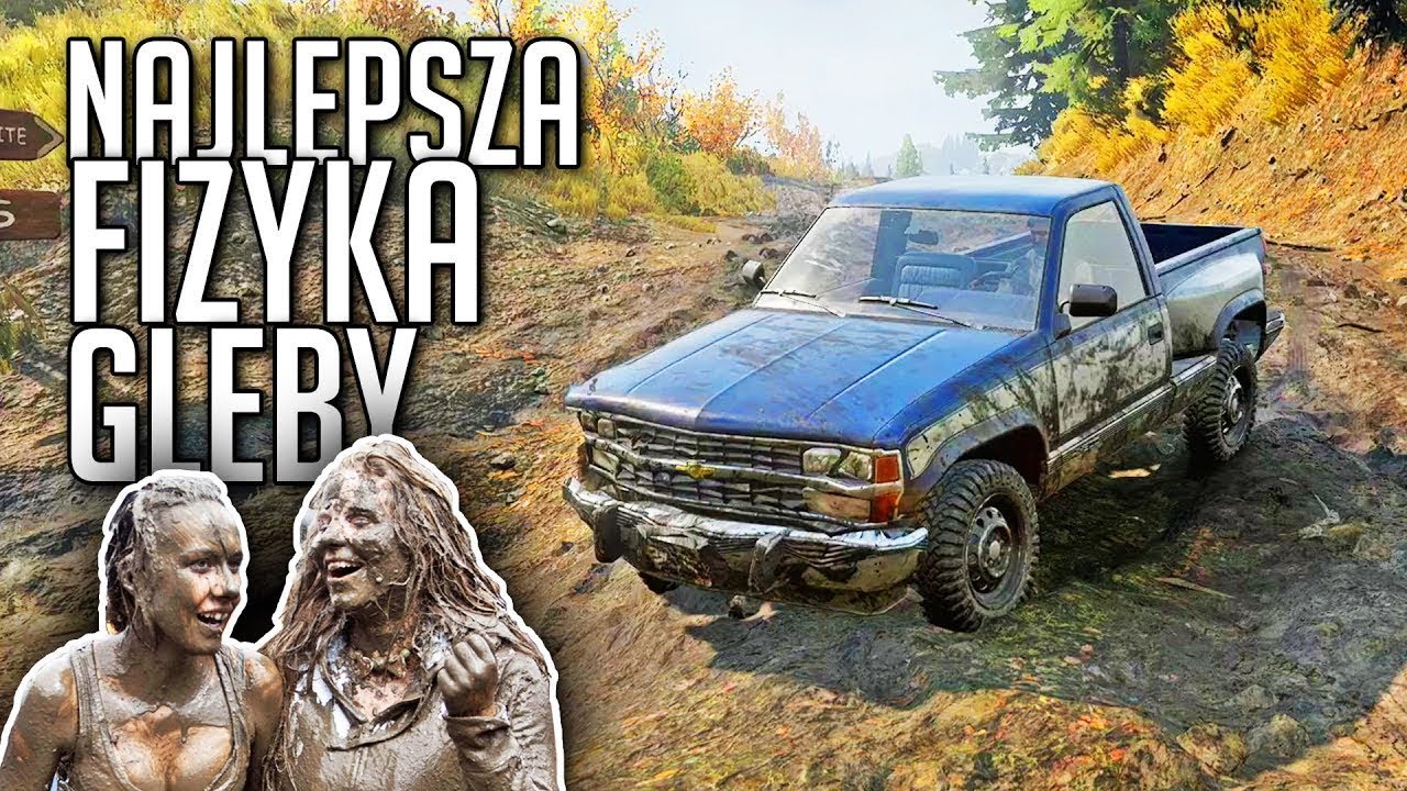 001  SnowRunner Gameplay! Najlepsza na świecie fizyka gleby! 👈