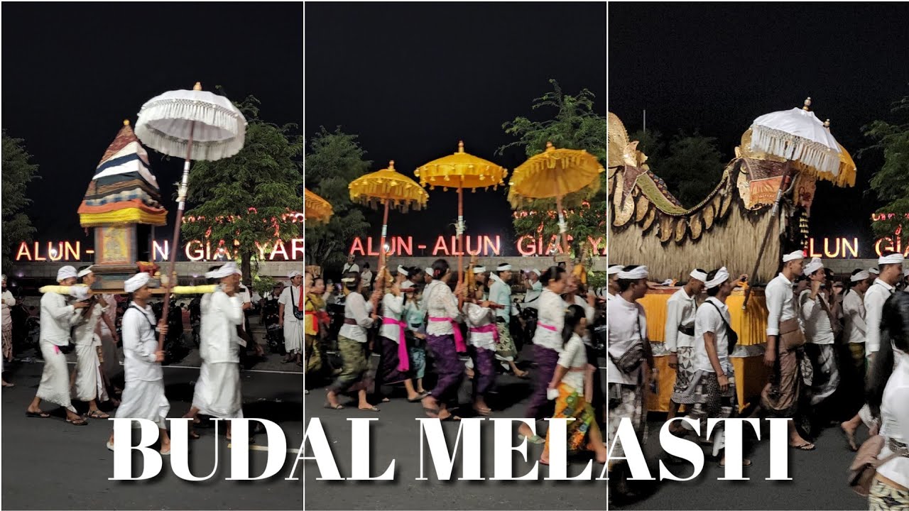 IDA BETARA SAMUAN TIGA Lan RATU MANCA2 BUDAL saking ALUN2 KOTA  GIANYAR - MELASTI 28 april 2022