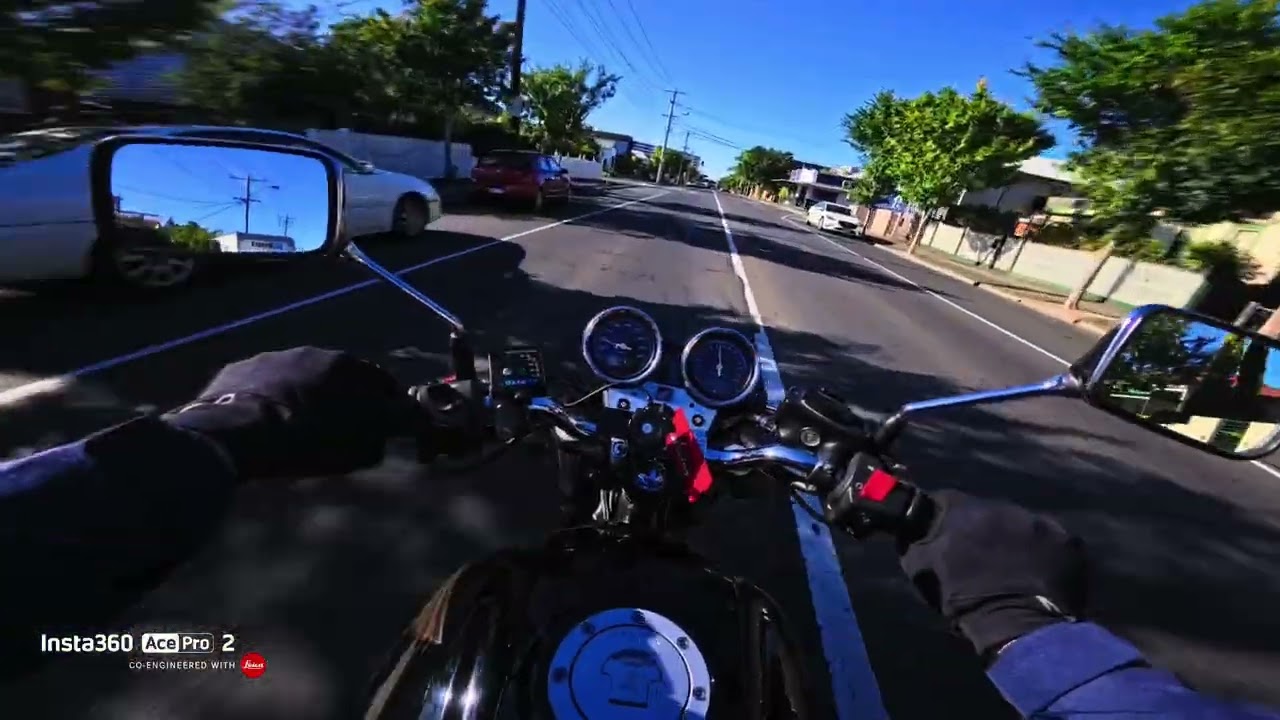 🔉 Exhaust sound with the Insta360 Mic Air #cb400sf #insta360