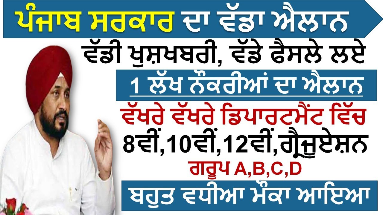 Punjab Govt Jobs Sep Oct 2021 | Upcoming Punjab Govt Jobs 2021 22 | Punjab Govt Jobs 2021 | Punjab