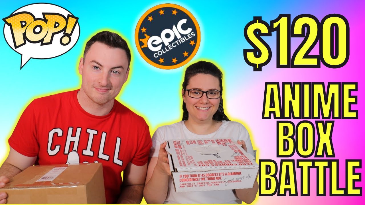 Anime Funko POP Mystery Boxes from Epic Collectibles! Glow Chase FOUND!