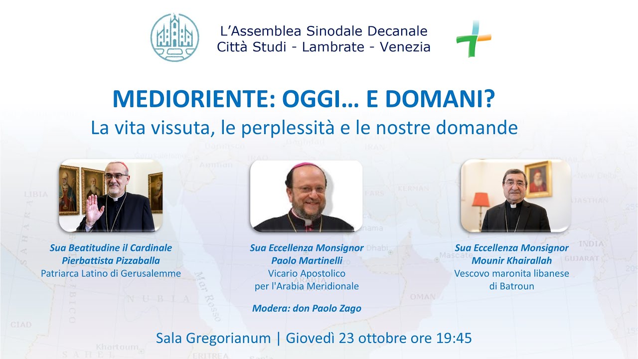 Medioriente: oggi&hellip; e domani?