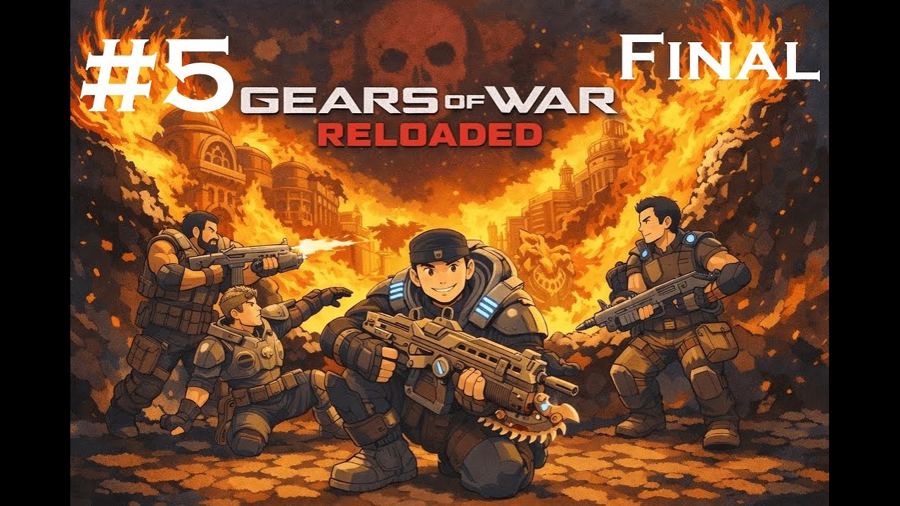تختيم Gears of War Reloaded #5 النهاية