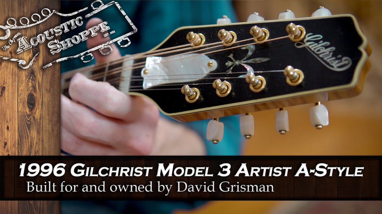 Rare 1996 Gilchrist Model 3 | Owned By David Grisman