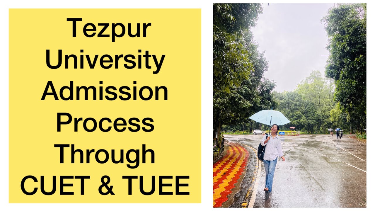 Tezpur University Admission ** TUEE Exam dates 2025 #tezpuruniversity #admission