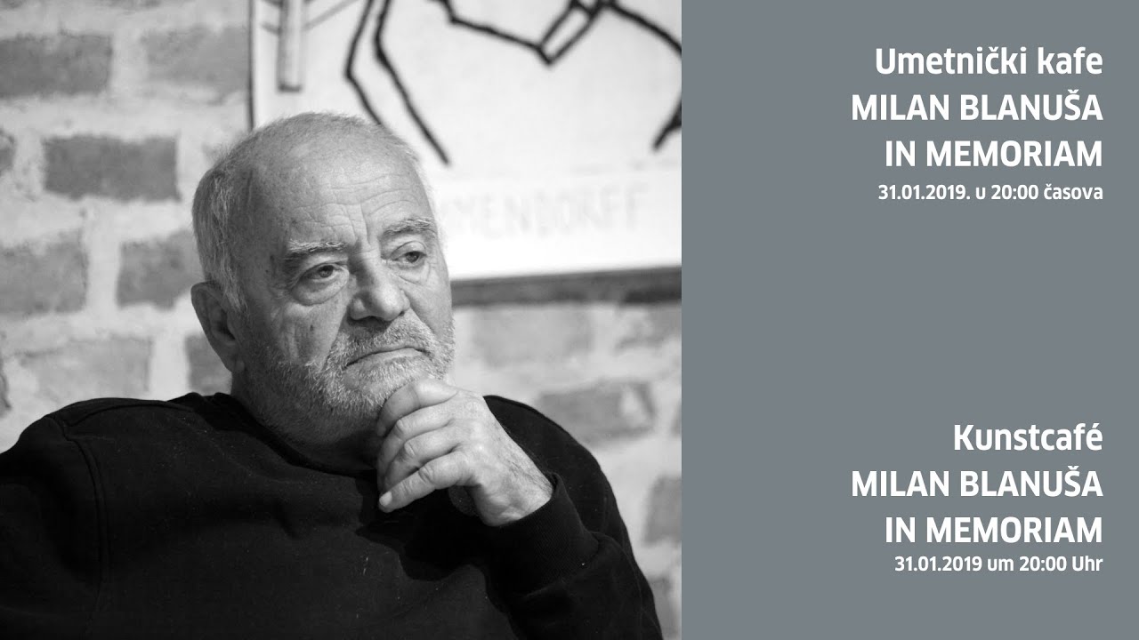 Umetnički kafe: Milan Blanuša