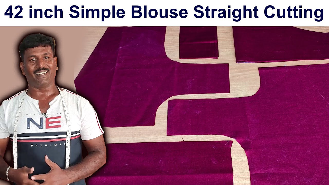 42 inch Simple Blouse Straight Cutting | Tailor Bro