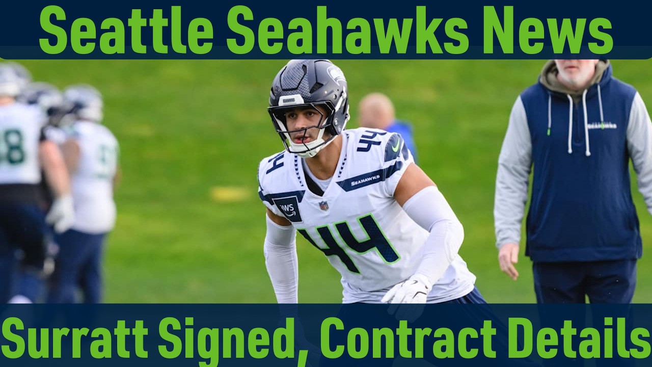 Seahawks re-sign Chazz Surratt, contract details on Jones, Wilson, and Russell are out