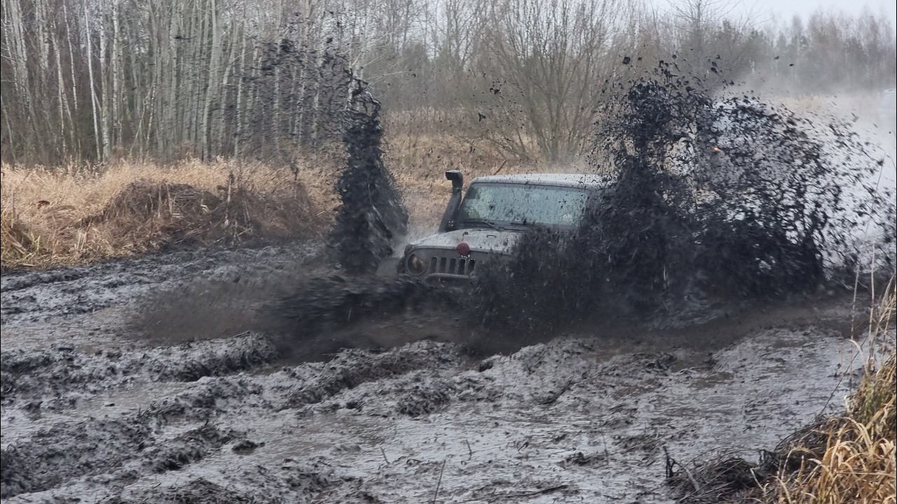 Дубасим по БОЛОТУ и было даже #offroad-ДТП