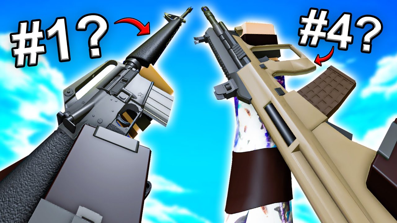 Top 5 Best Assault Rifles in Phantom Forces [2023 Edition]