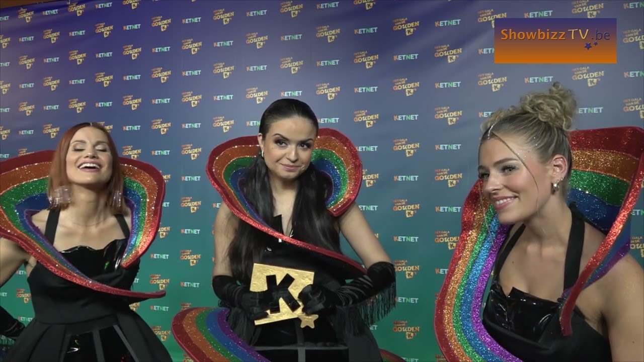 K3 wint Gouden K voor hun outfits: 