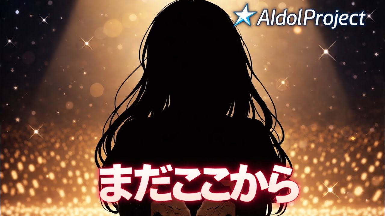 【泣ける曲】「まだここから」【AIdolProject】【Official Music Video】